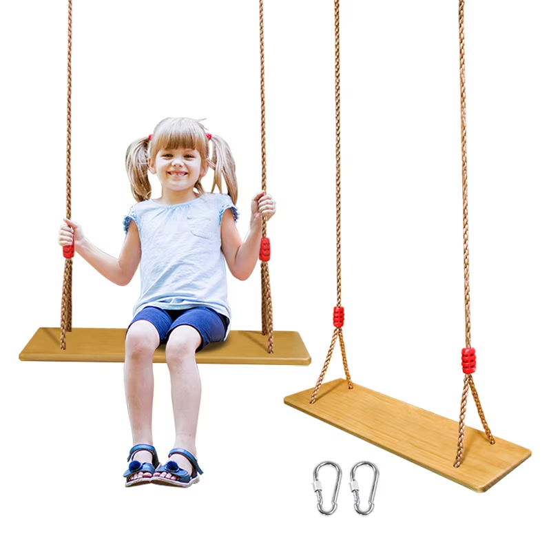 Wood Tree Swing Seat Indoor Ou - Kids Outdoor Swing Set 评论和价格