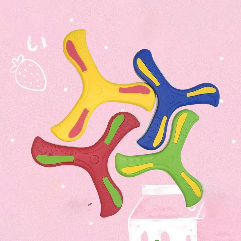 Children Boomerang Soft Three- - Kids Outdoor Toys 评论和价格