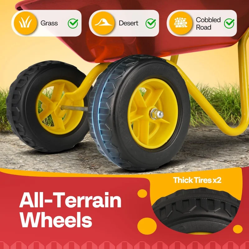Kids Wheelbarrow Children Gard - Kids Outdoor Tools 评论和价格