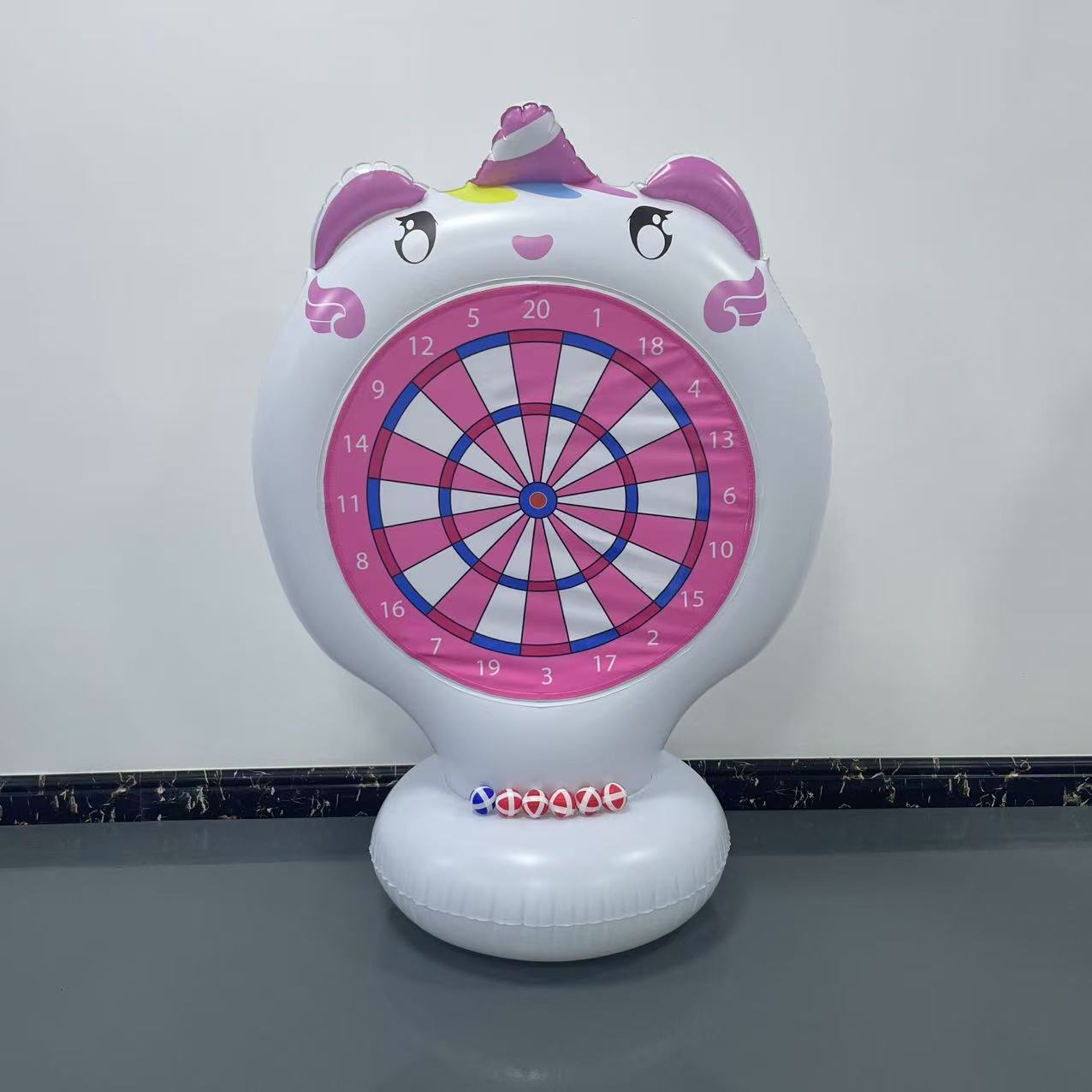 Inflatable Unicorn Throwing Ga - Kids Outdoor Toys 评论和价格
