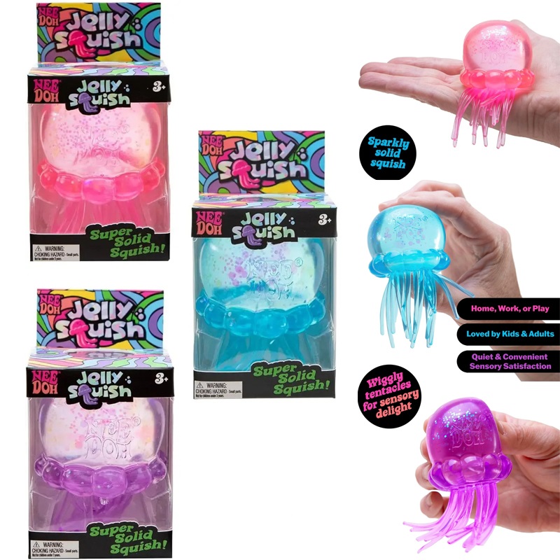 Squishy Needoh Jellyfish Beach - Kids Outdoor Toys 评论和价格