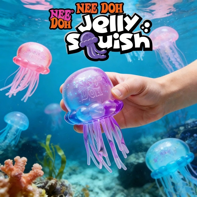 Squishy Needoh Jellyfish Beach - Kids Outdoor Toys 评论和价格