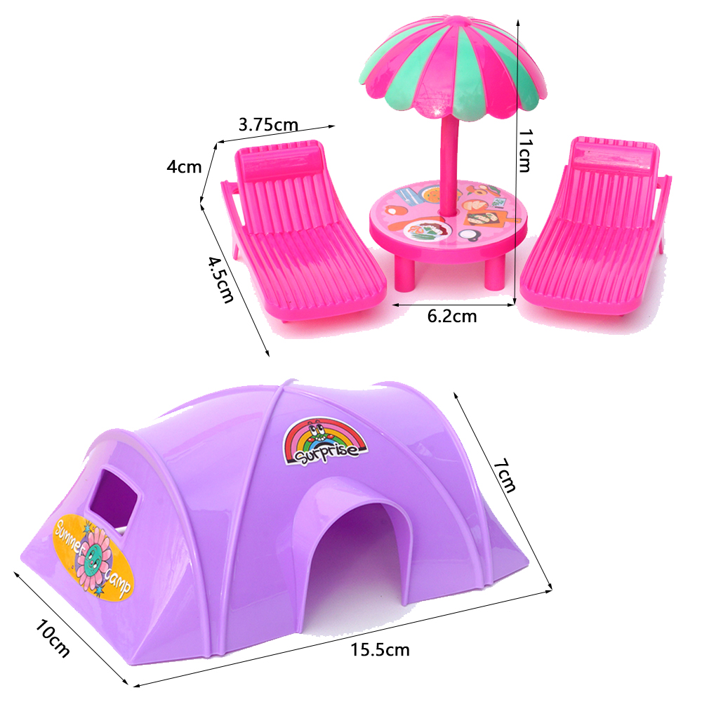 1/12 Mini Furniture Model Outd - Kids Outdoor Doll House 评论和价格