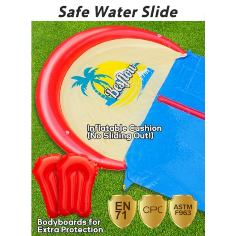 Outdoor backyard water slide f - Kids Outdoor Water Slide 评论和价格