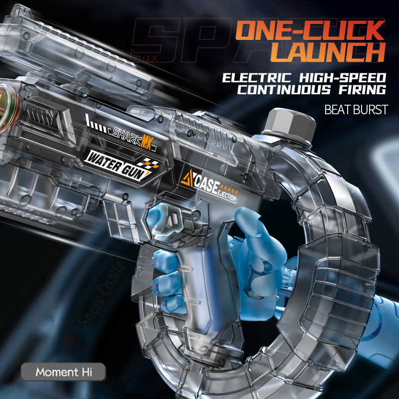 Auto Electric Water Gun LED Fl - Water Gun Soaker 评论和价格